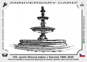 125. výročí litinové kašny 1900–2025