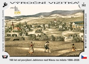 160 let od povýšení Jablonce nad Nisou na město 1866–2026
