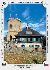 200 let rozhledny Kleť 1825–2025