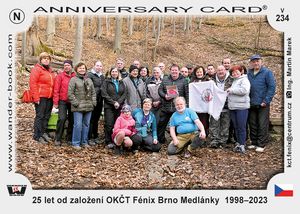 25 let od založení OKČT Fénix Brno Medlánky  1998–2023