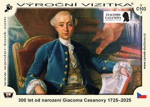 300 let od narození Giacoma Casanovy 1725–2025
