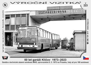 50 let garáží Klíčov  1973–2023