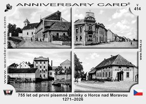 755 let od první písemné zmínky o Horce nad Moravou 1271–2026