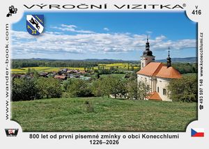 800 let od první písemné zmínky o obci Konecchlumí 1226–2026