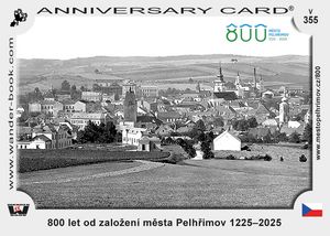 800 let od založení města Pelhřimov 1225–2025