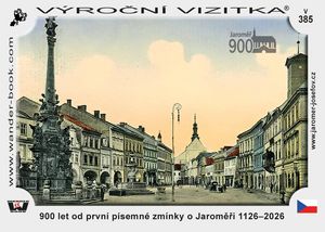 900 let od první písemné zmínky o Jaroměři 1126–2026