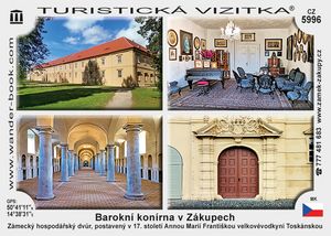Barokní konírna v Zákupech
