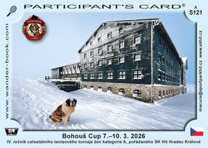 Bohouš Cup 7.–10. 3. 2026