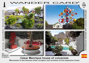 La casa del volcán de César Manrique