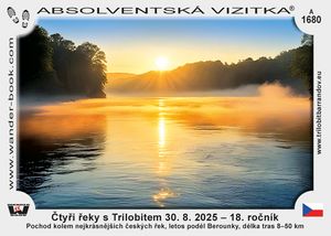Čtyři řeky s Trilobitem 30. 8. 2025 – 18. ročník