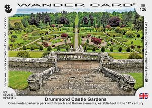 Drummond Castle Gardens