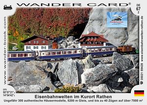 Eisenbahnwelten im Kurort Rathen