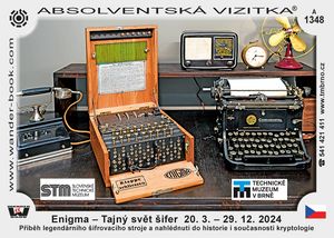 Enigma – Tajný svět šifer  20. 3. – 29. 12. 2024