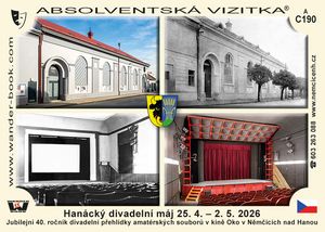 Hanácký divadelní máj 25. 4. – 2. 5. 2026