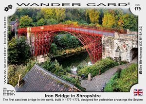 Iron Bridge in Shropshire