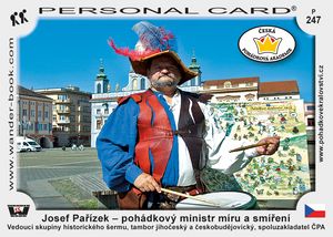 Josef Pařízek – pohádkový ministr míru a smíření