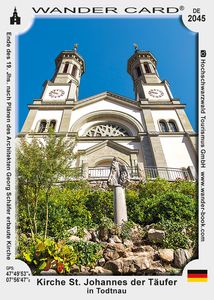 Kirche St. Johannes der Täufer in Todtnau