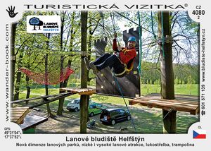 Lanové bludiště Helfštýn