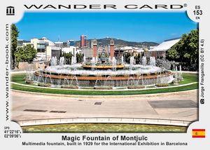 Fuente Mágica de Montjuïc