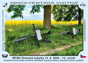 MTBO Ztracené kobylky 13. 6. 2026 – 15. ročník