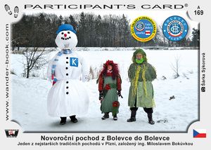 Novoroční pochod Z Bolevce do Bolevce (leden)