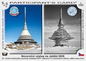 Novoroční výstup na Ještěd 2026