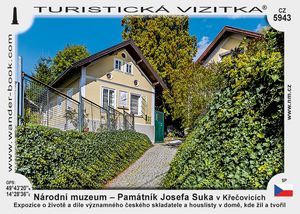 Národní muzeum – Památník Josefa Suka v Křečovicích