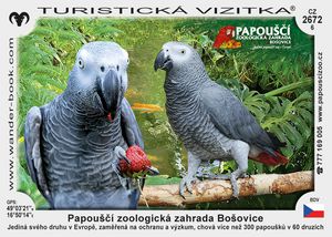 Papouščí zoologická zahrada Bošovice