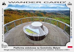 Platforma widokowa na Gomólniku Małym