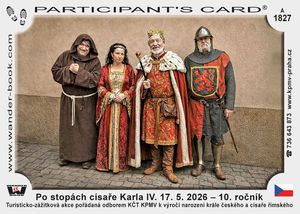 Po stopách císaře Karla IV. 17. 5. 2026 – 10. ročník