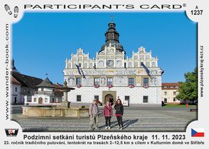 Podzimní setkání turistů Plzeňského kraje  11. 11. 2023