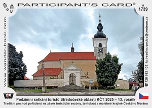 Podzimní setkání turistů Středočeské oblasti KČT 2025 – 13. ročník