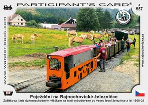 Poježdění na Rajnochovické železničce