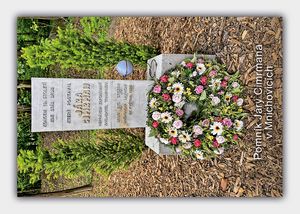 Pomník Járy Cimrmana v Mnichovicích