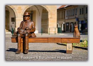 Posezení s Bohumilem Hrabalem