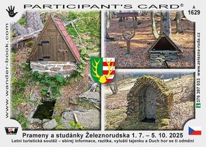 Prameny a studánky Železnorudska 1. 7. – 5. 10. 2025