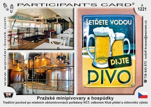 Pražské minipivovary a hospůdky