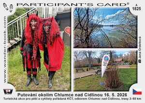 Putování okolím Chlumce nad Cidlinou 16. 5. 2026