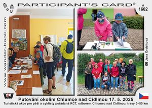 Putování okolím Chlumce nad Cidlinou 17. 5. 2025