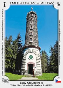 Zlatý Chlum 875 m