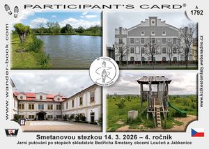 Smetanovou stezkou 14. 3. 2026 – 4. ročník