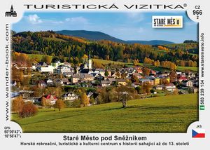Staré Město pod Sněžníkem
