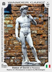 Statua di Davide a Firenze
