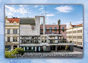 Stavba Jiřího Krohy v Benátkách nad Jizerou