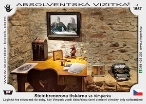Steinbrenerova tiskárna ve Vimperku