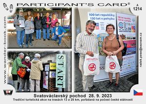 Svatováclavský pochod  28. 9. 2023