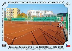 Tenisové turnaje ČTS v Hradci Králové – léto 2024