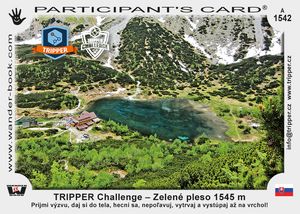 TRIPPER Challenge – Zelené pleso 1545 m