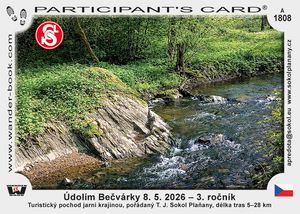 Údolím Bečvárky 8. 5. 2026 – 3. ročník