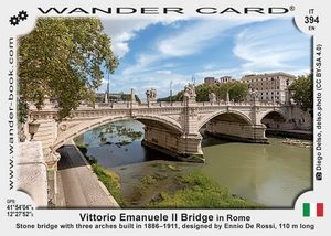Ponte Vittorio Emanuele II a Roma